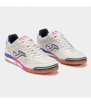 ZAP. JOMA TOP FLEX REBOUND 2512 WHITE FUCSIA ROYAL INDOOR