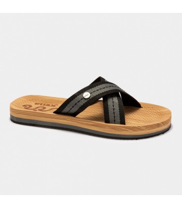 SANDALIA S.GOMERA MEN 2301 BLACK GREY